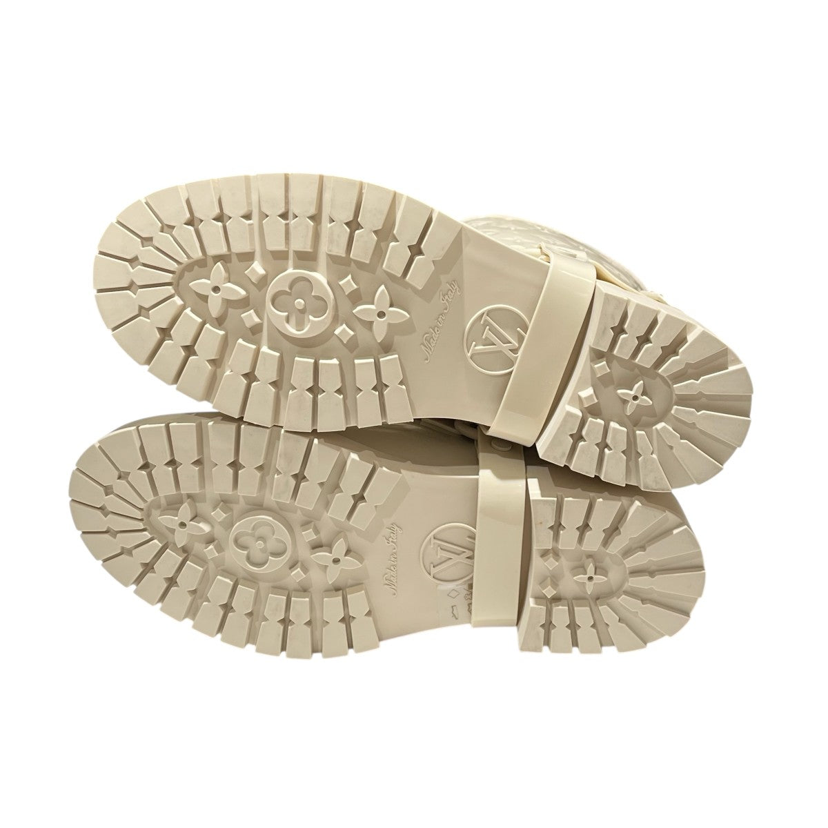 LOUIS VUITTON 25年モデル 1AHNHN モノグラム柄ドロップフラットハーフレインブーツ 古着・中古-8枚目のアイテム画像