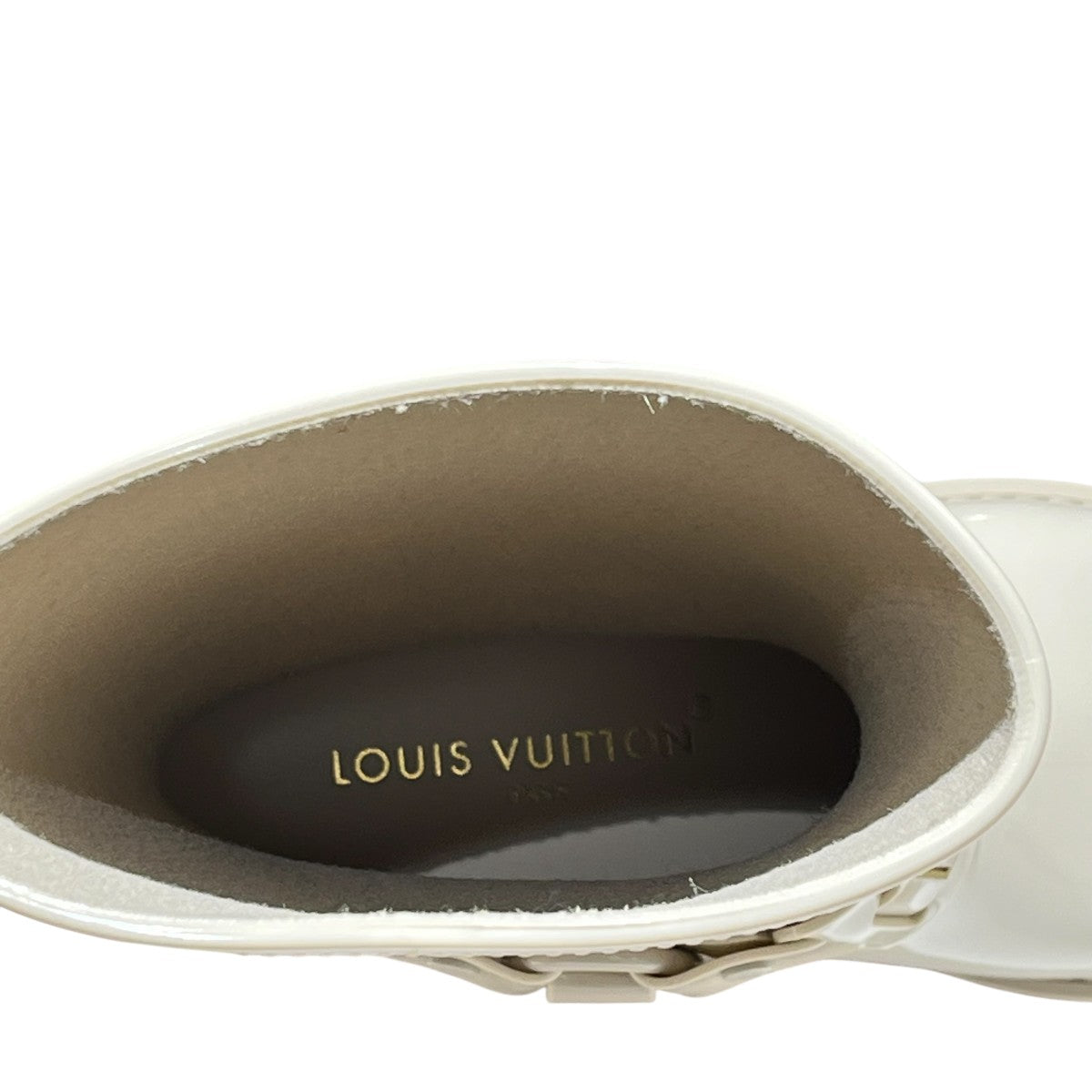 LOUIS VUITTON 25年モデル 1AHNHN モノグラム柄ドロップフラットハーフレインブーツ 古着・中古-9枚目のアイテム画像