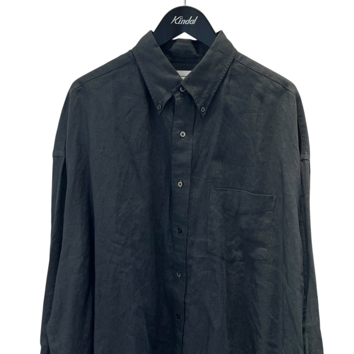 Graphpaper(グラフペーパー) 22SS Linen L S Oversized Regular