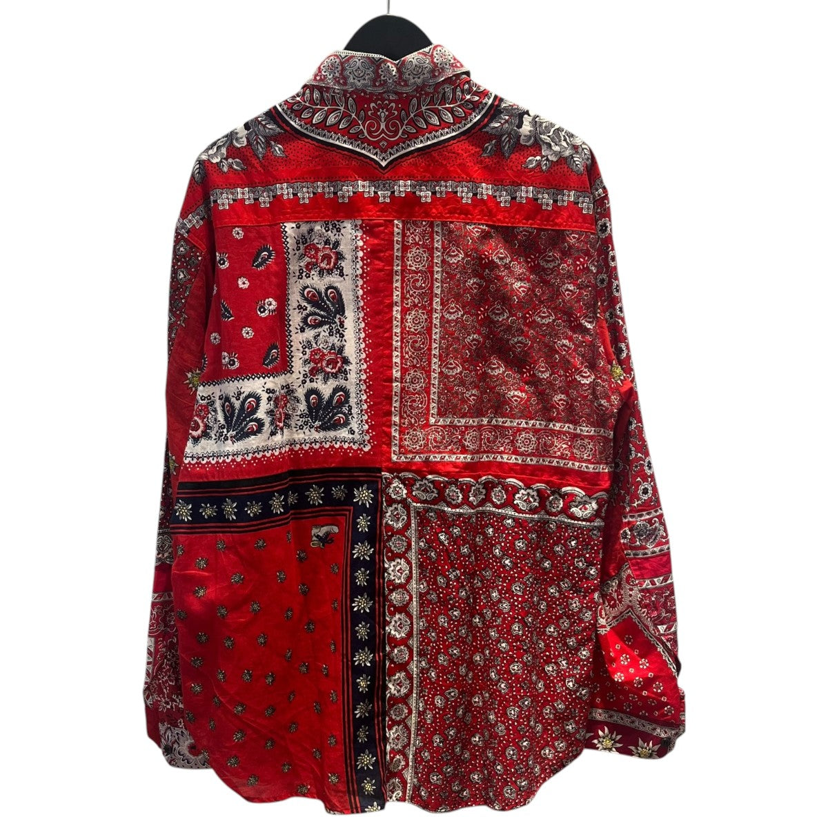 USEDバンダナ再構築長袖シャツEUB DIA L/S