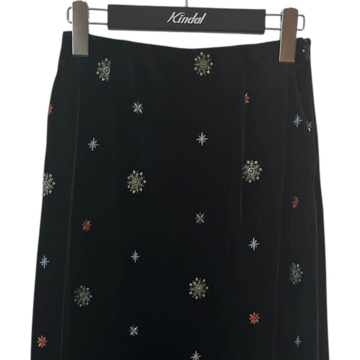 ameri PENCIL GLITTER SKIRT アメリ スカート GLITTER EMBROIDERY