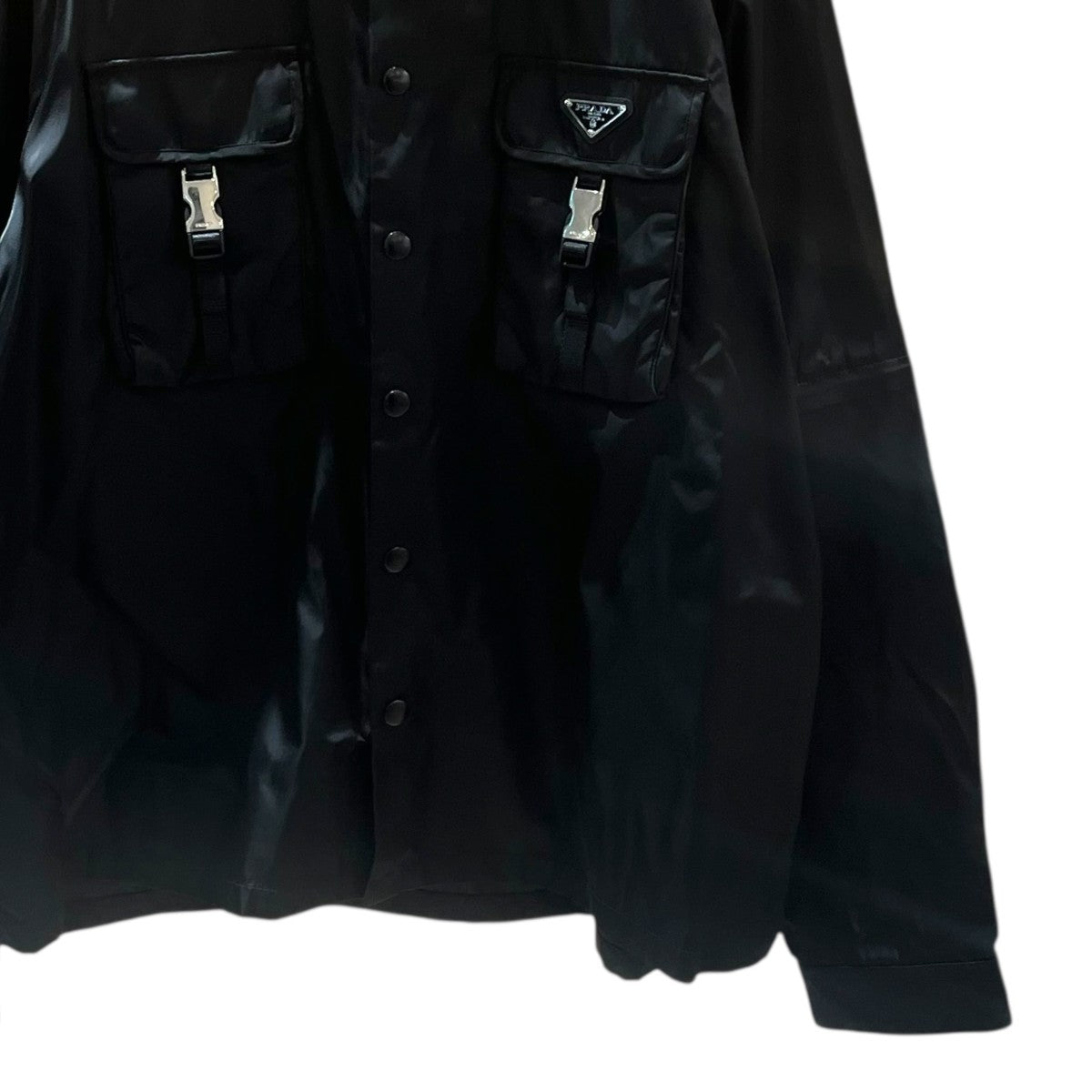 PRADA Re-Nylon シャツSC548 S212 1WQ8 古着・中古-4枚目のアイテム画像