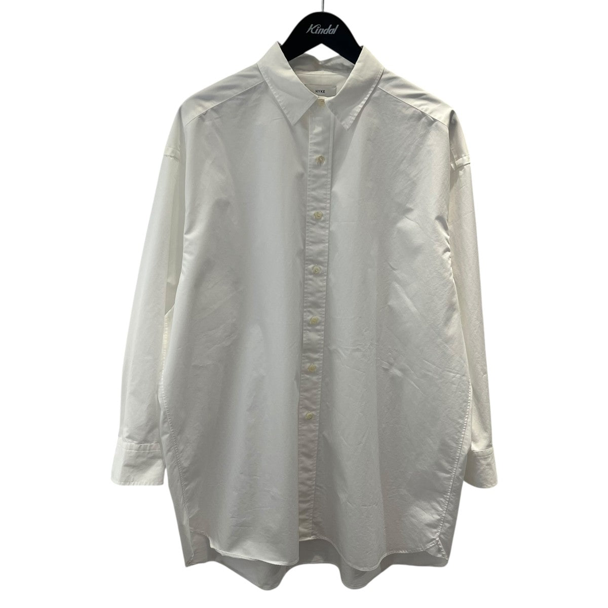 【未使用品タグ付き】HYKE ホワイト ロングシャツ 8084000210791_1.jpg?v=