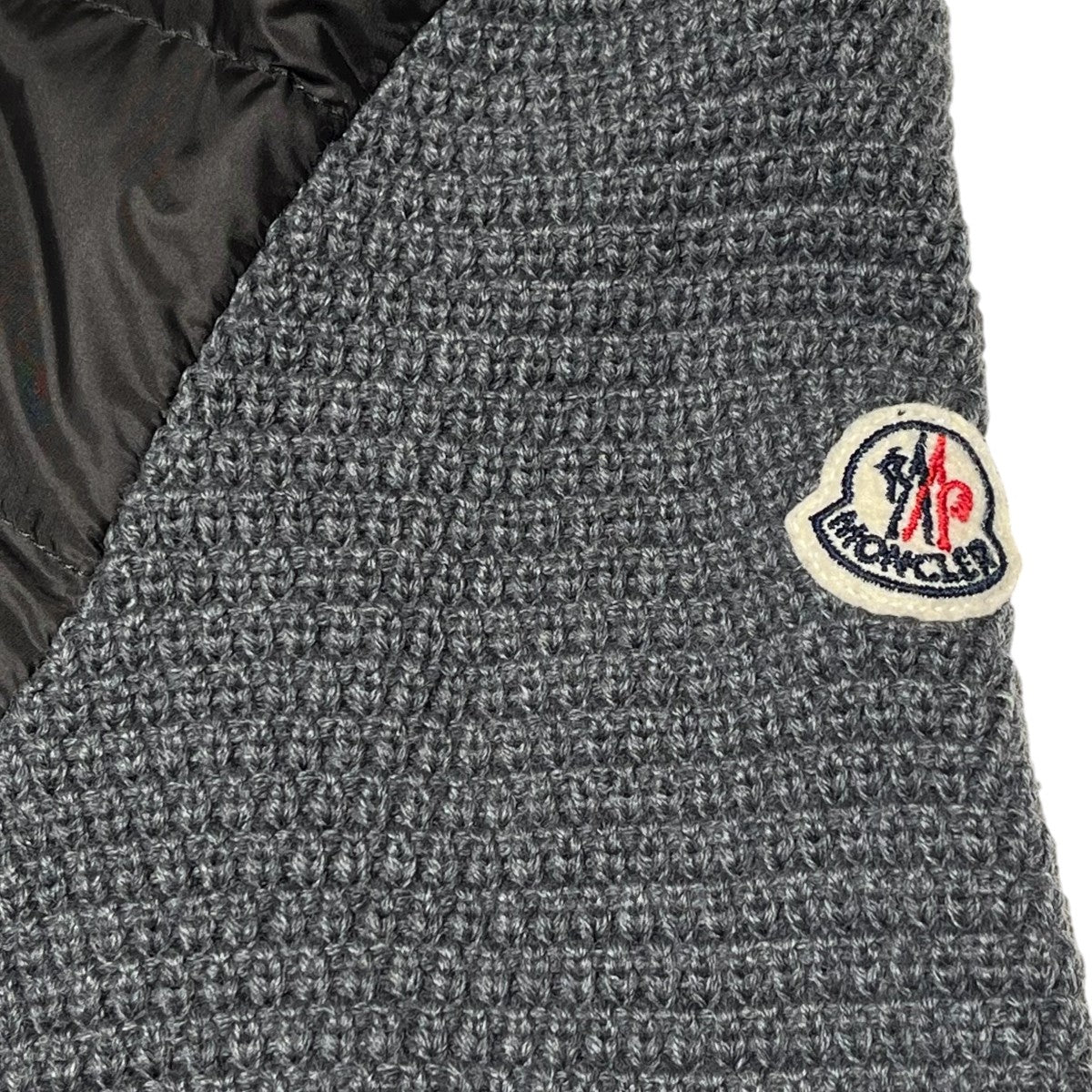 MONCLER(モンクレール) MAGLIONE TRICOT CARDIGANニット切替ダウン