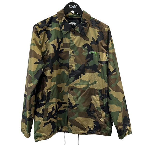 stussy(ステューシー) 迷彩コーチジャケット115402 115402 カーキ