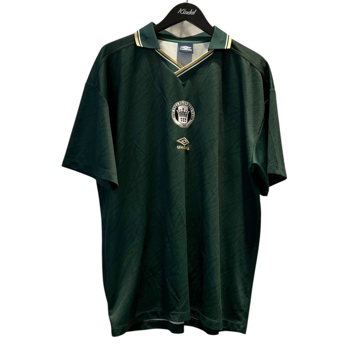UMBRO ゲームシャツSoccer Game Harf Sleeve Shirt Triple Logo 古着・中古-1枚目のアイテム画像