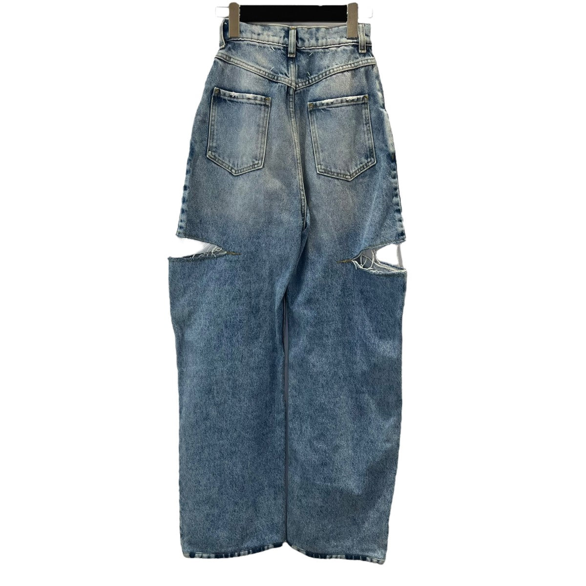 スラッシュデニムパンツS51LA0051