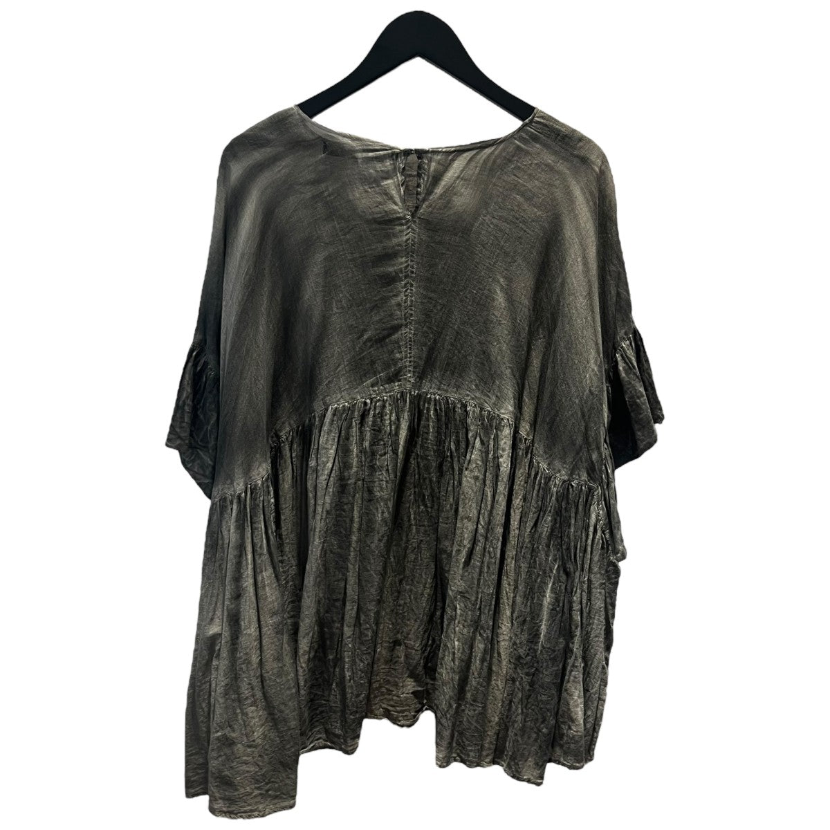 24SSピグメントダイワイドギャザープルオーバー