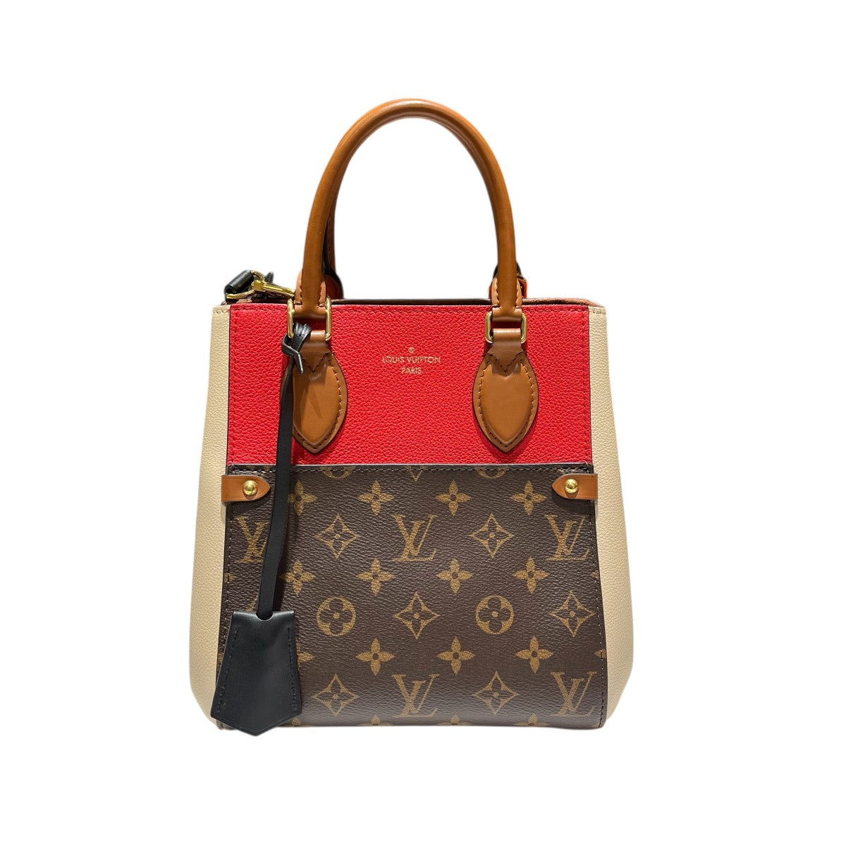 LOUIS VUITTON M45389モノグラム柄 フォールドトートPM 2WAYバッグ 古着・中古-2枚目のアイテム画像