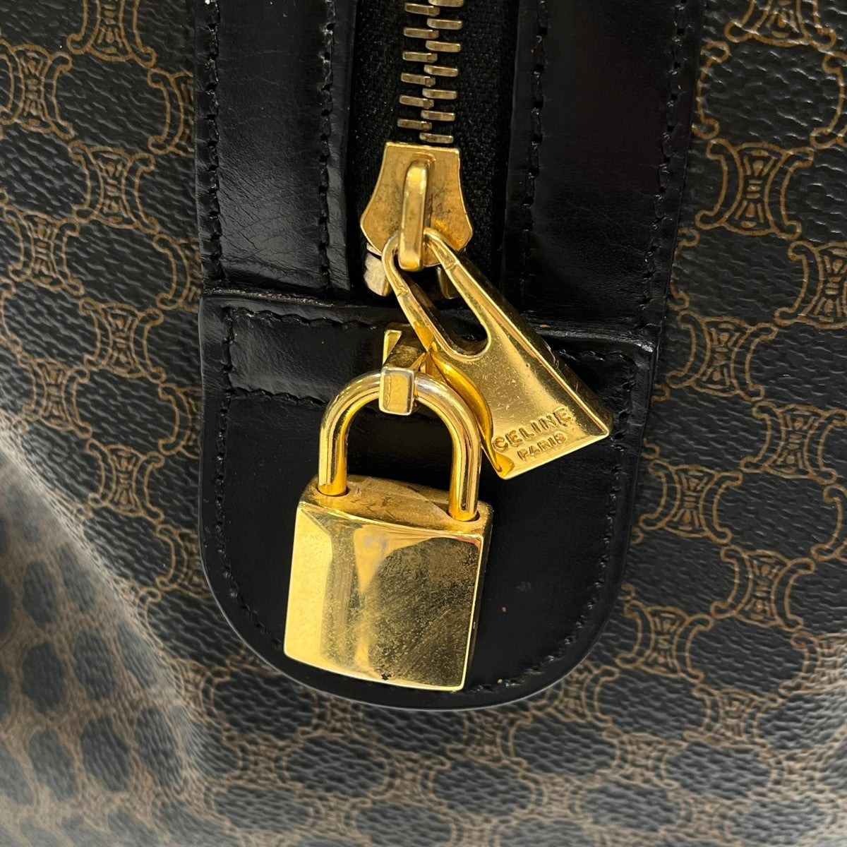 マカダム柄ボストンバッグMC97/2