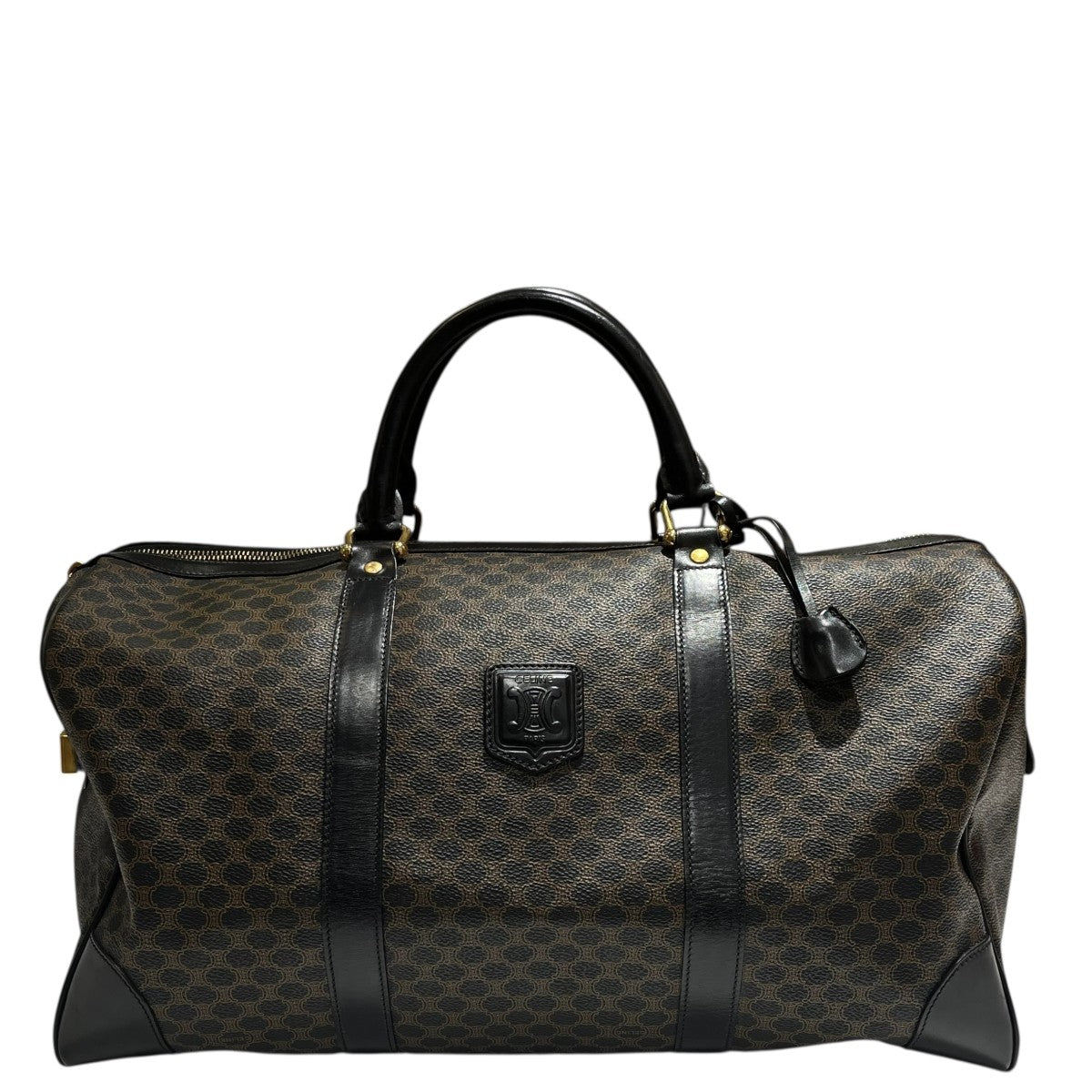 マカダム柄ボストンバッグMC97/2