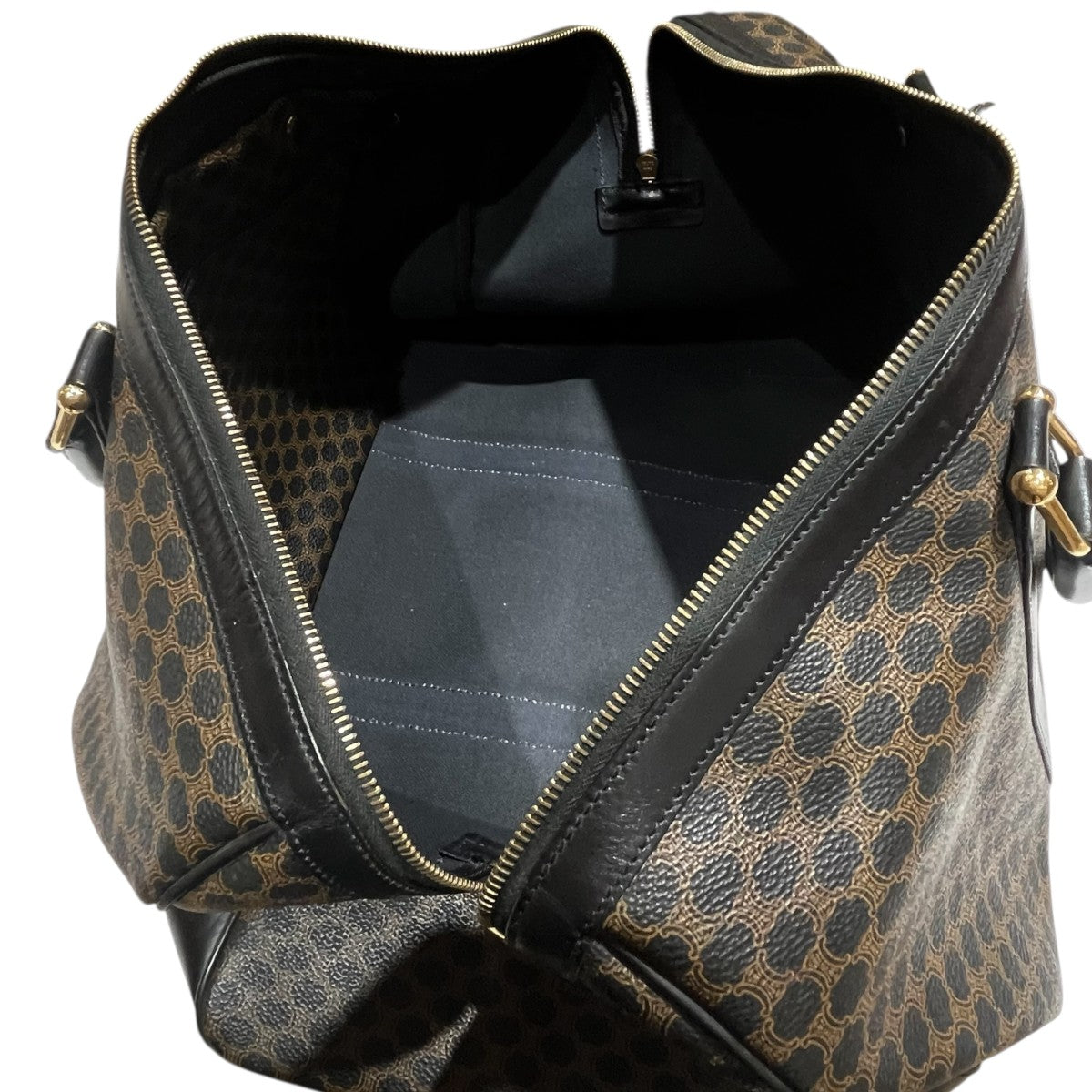 マカダム柄ボストンバッグMC97/2