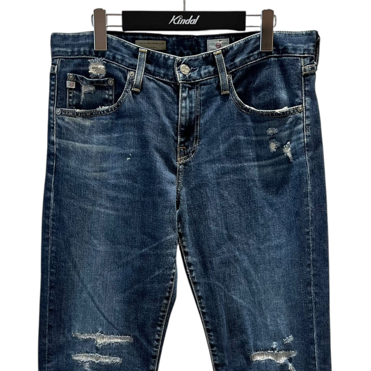 AG THE EX-BOYFRIEND SLIM リペア加工 デニムパンツ 古着・中古-3枚目のアイテム画像