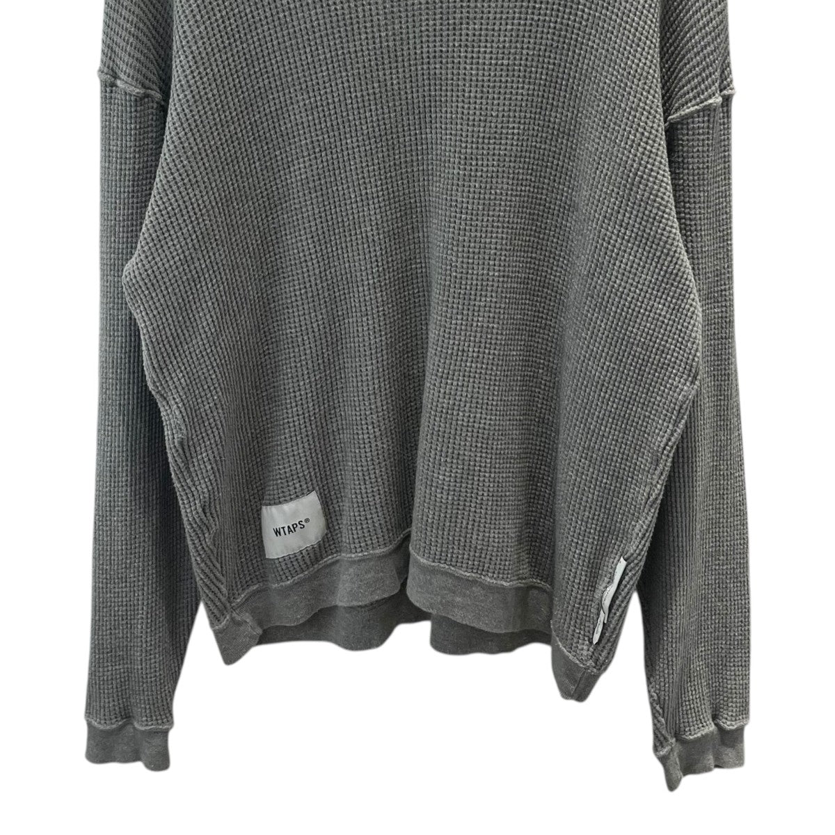 WTAPS ワッフルカットソー242ATDT-CSM21 古着・中古-4枚目のアイテム画像