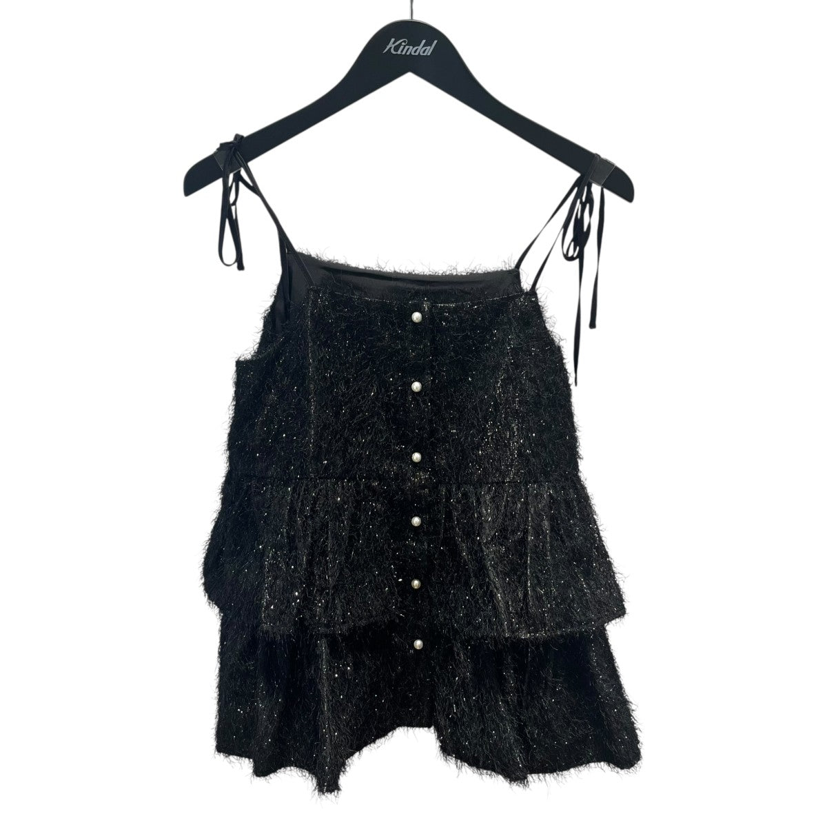 fiolilyスパークリングリボンキャミソール フィオリリー fiolily