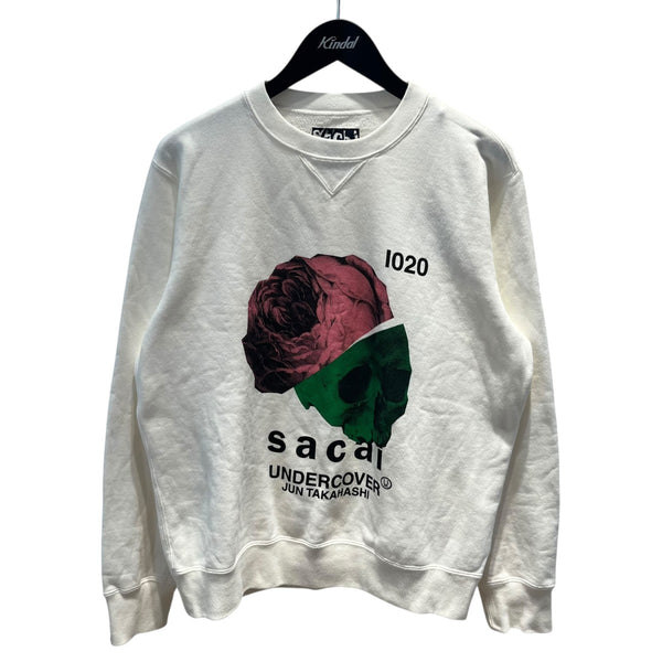 sacai×UNDERCOVER プリント柄プリントスウェット17-03783 17-03783