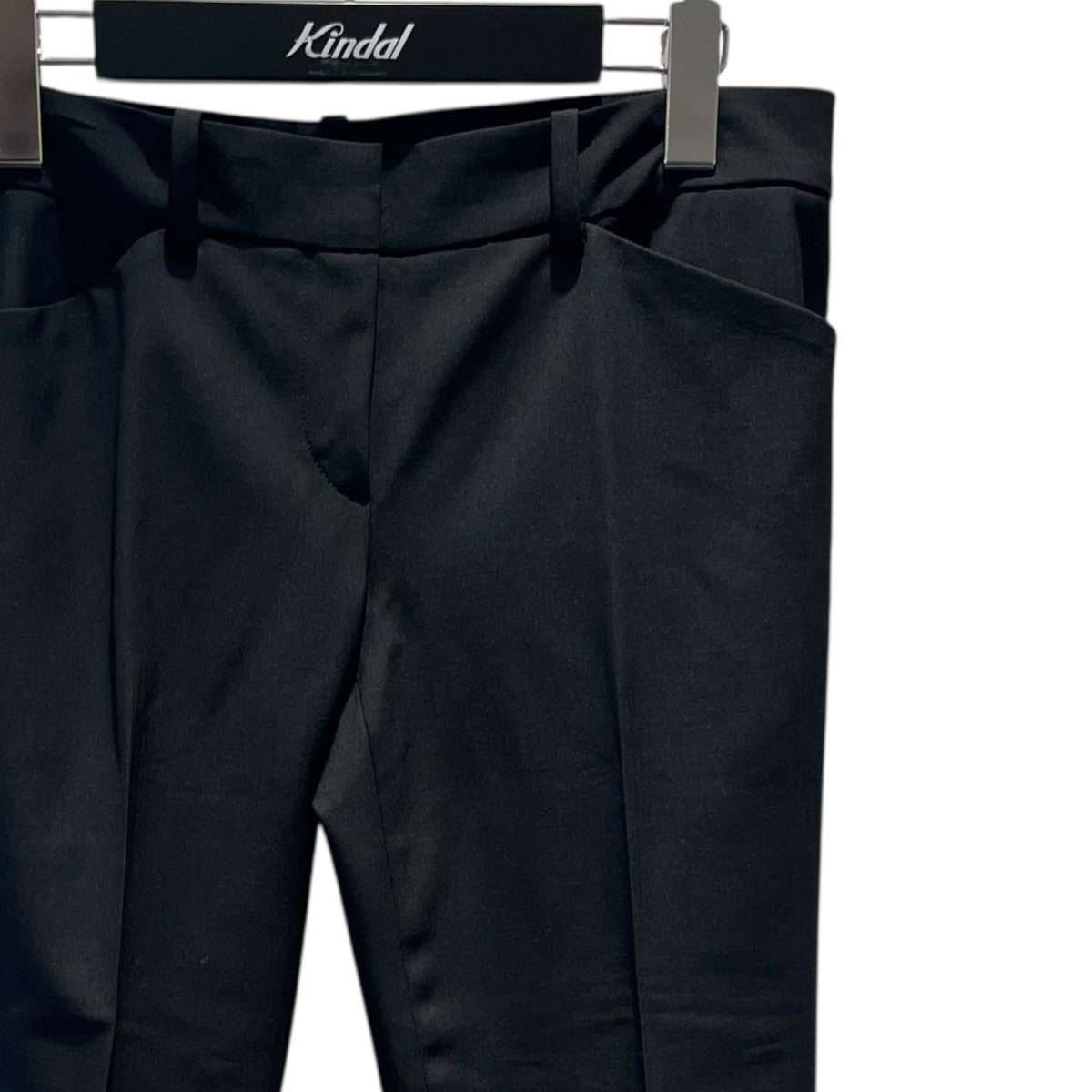 未使用✨タグ付 Theory セオリー ストレッチスラックス 日本製 セオリー Theory フレア ストレッチ スラックス シャリ感 薄手