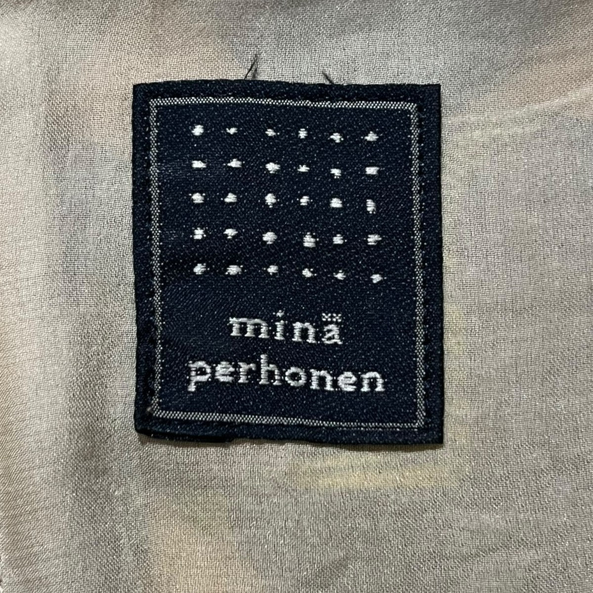 mina perhonen(ミナペルホネン) ノースリーブワンピースps3720 wood