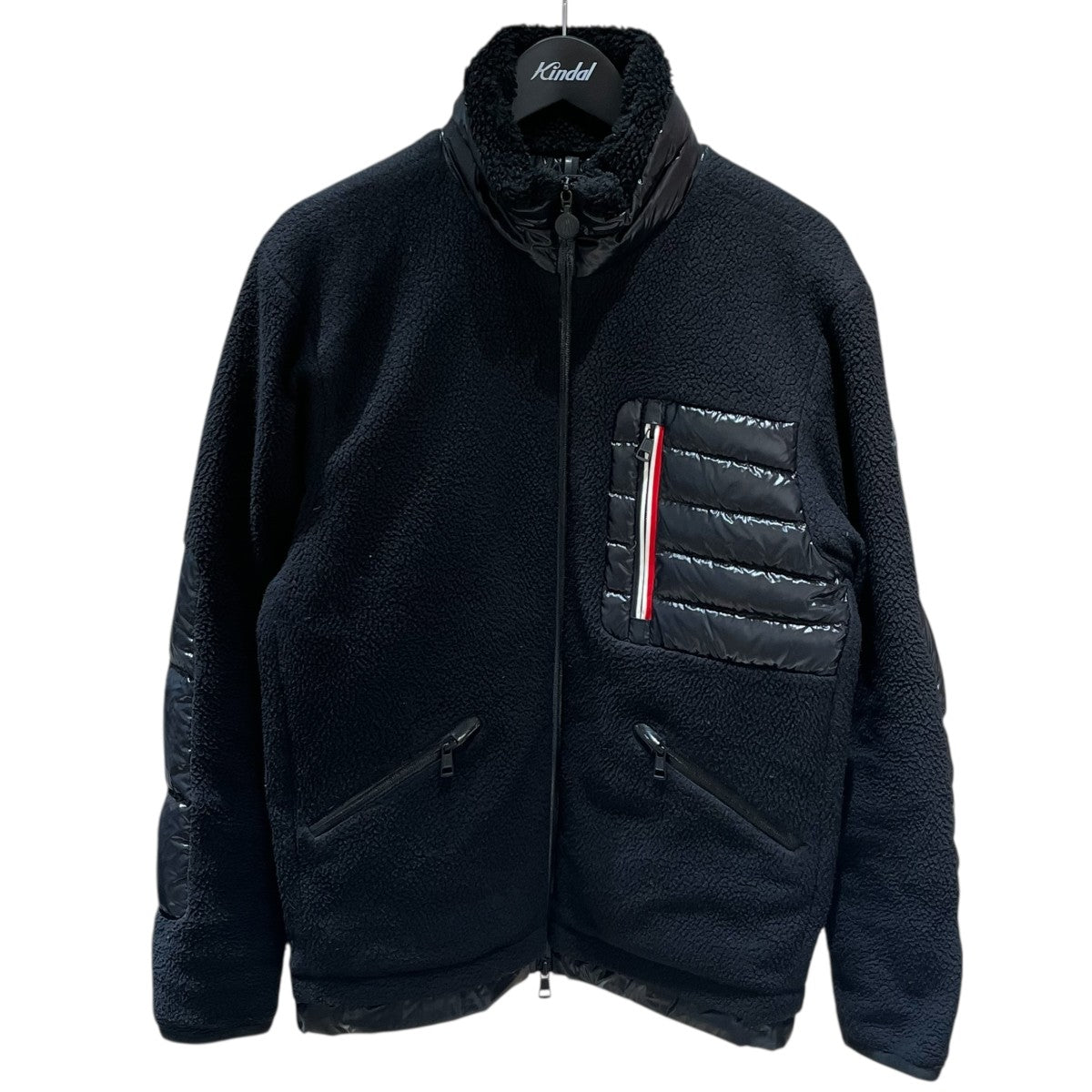 MONCLER フリース切替ダウンジャケットF20911B55500 SCIABLESE 古着・中古-1枚目のアイテム画像