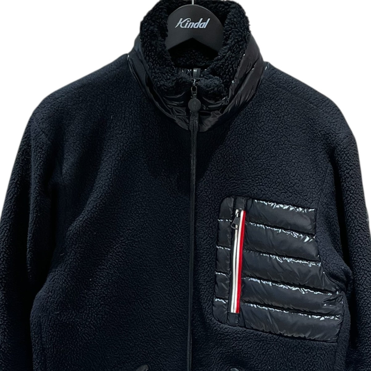 MONCLER フリース切替ダウンジャケットF20911B55500 SCIABLESE 古着・中古-3枚目のアイテム画像