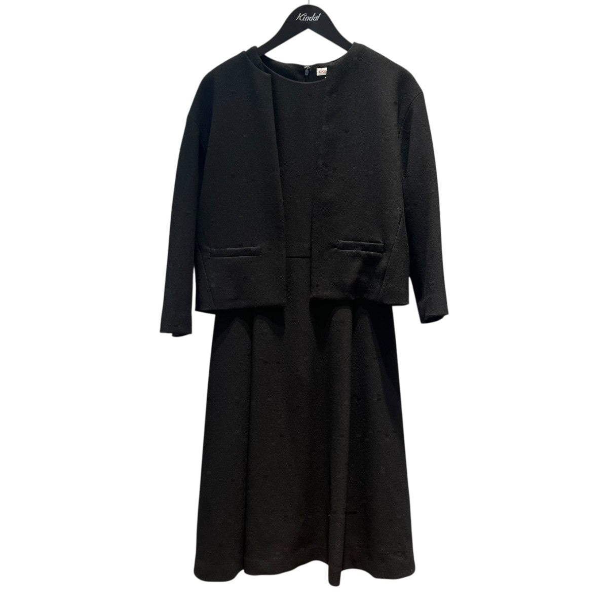 DRESSTERIOR 無地ジャケット ワンピース 古着・中古-1枚目のアイテム画像