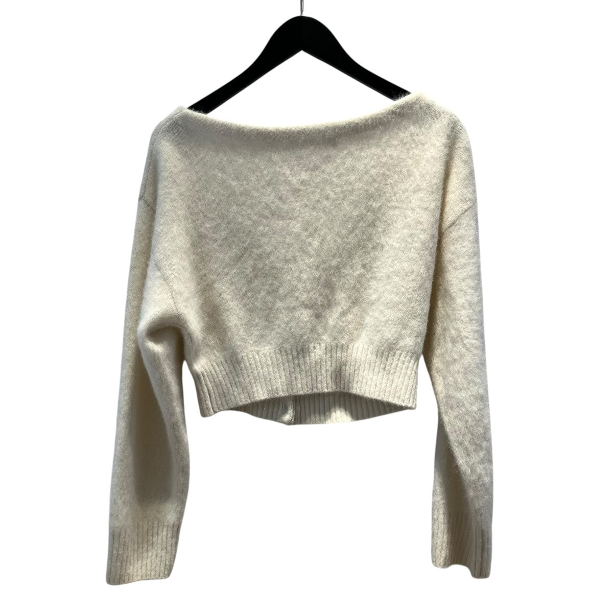 フォックスファーショートカーディガンSWNT234066