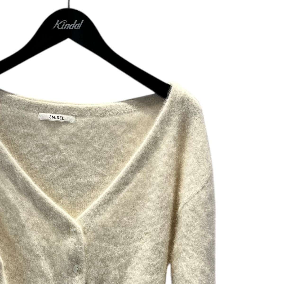 フォックスファーショートカーディガンSWNT234066