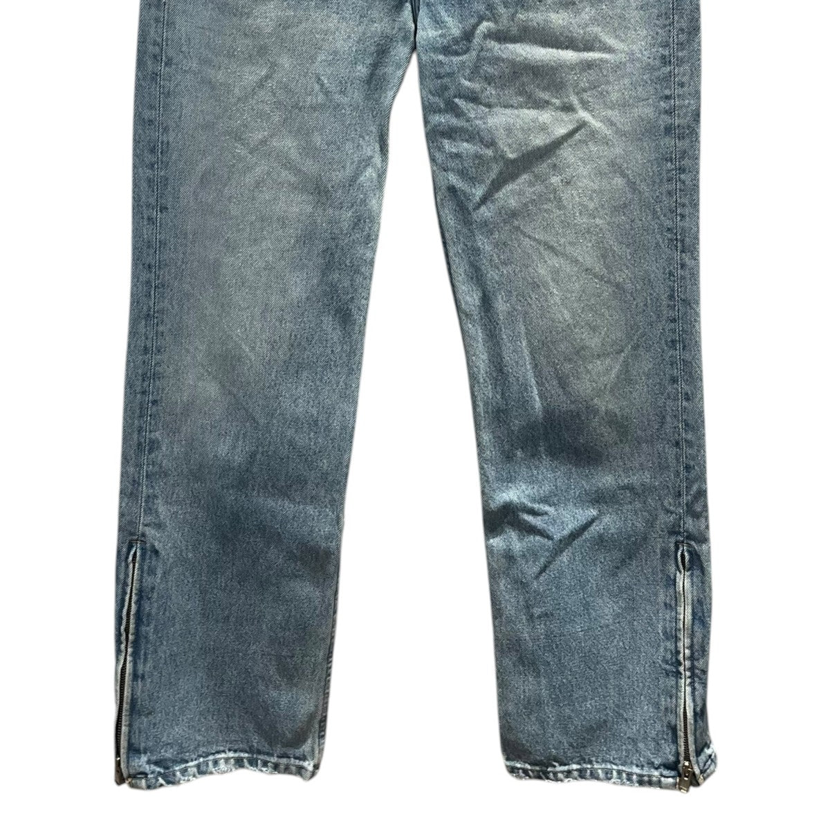 MONKEY TIME(モンキータイム) INDG DNM SIDE ZIP デニムパンツ ブルー