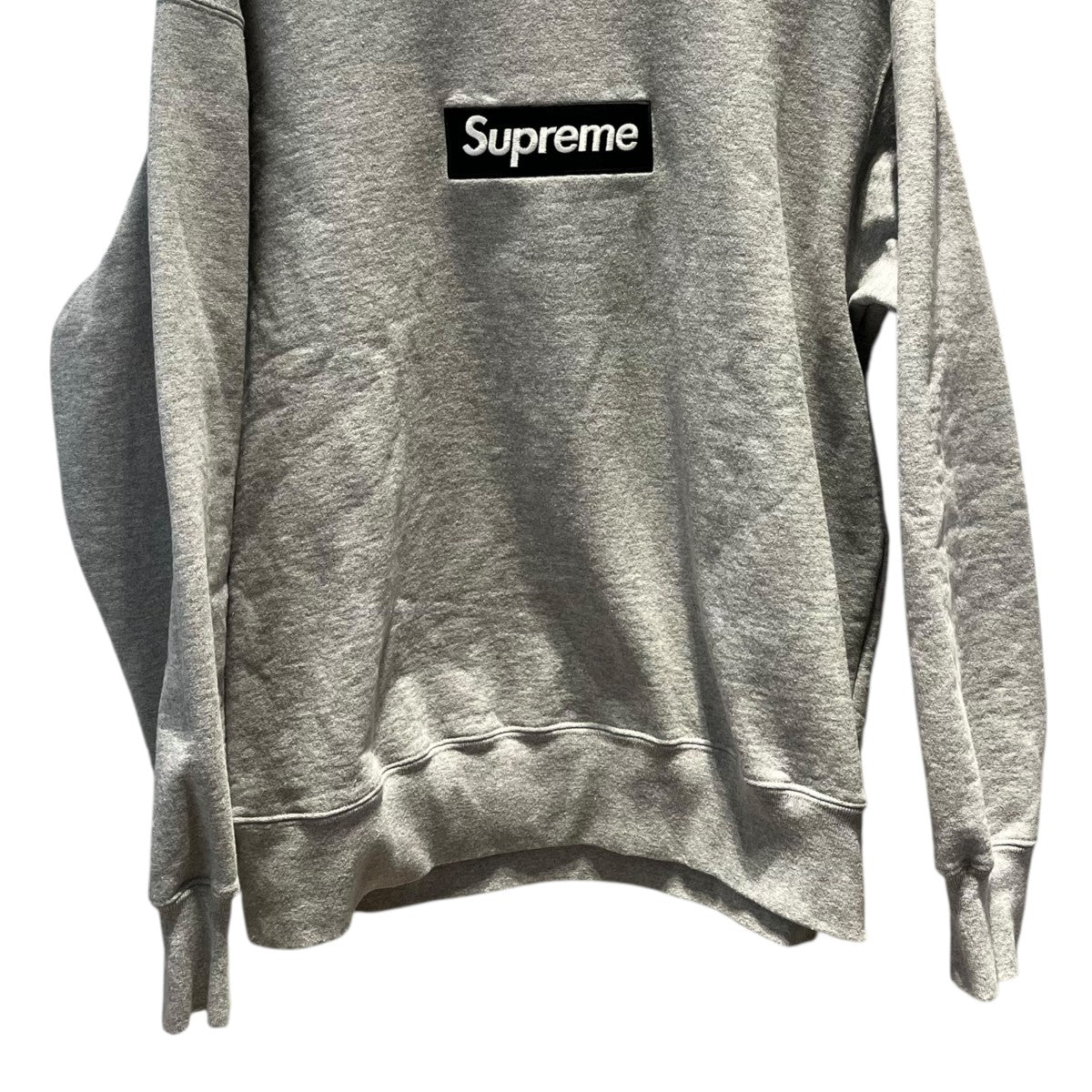 Supreme(シュプリーム) Box Logoパーカー グレー サイズ M｜【公式
