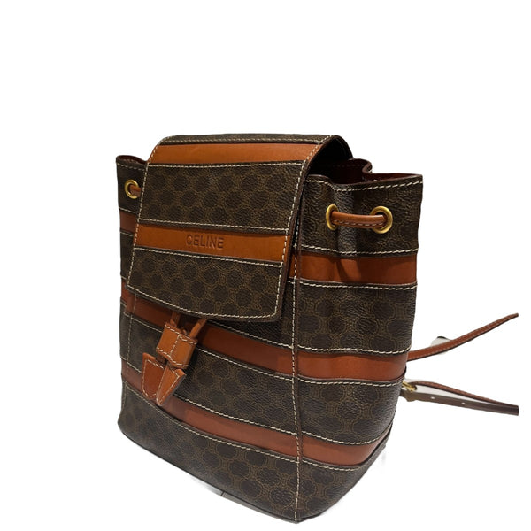 CELINE(セリーヌ) マカダム柄 切替デザインバックパックMC96 MC96