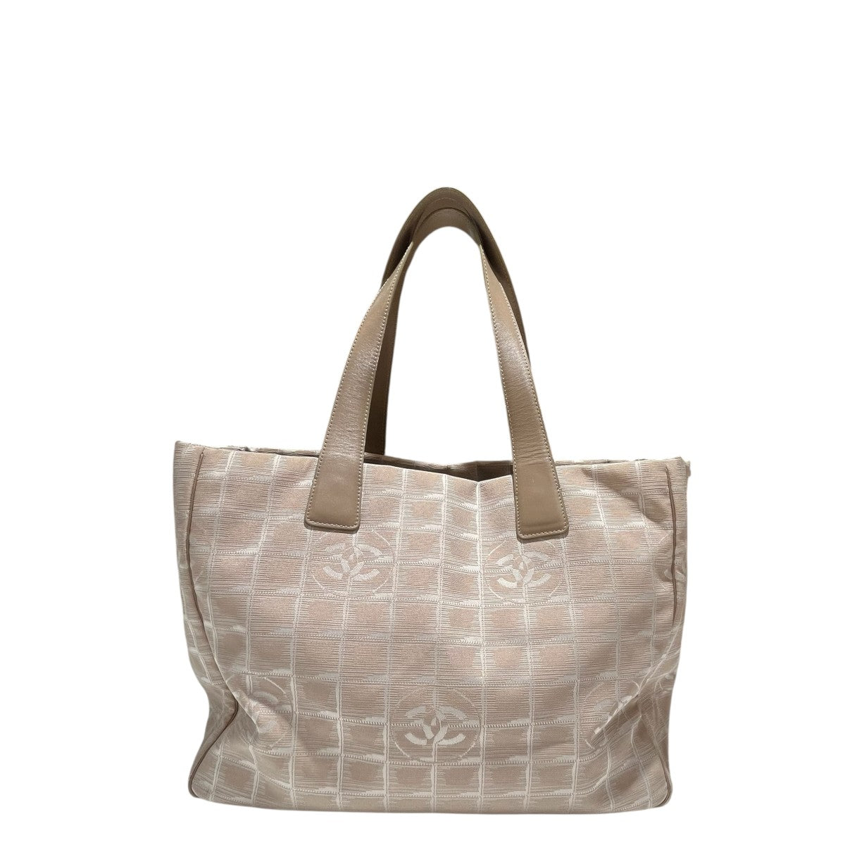 CHANEL(シャネル) ニュートラベルライントートバック 807**** ベージュ