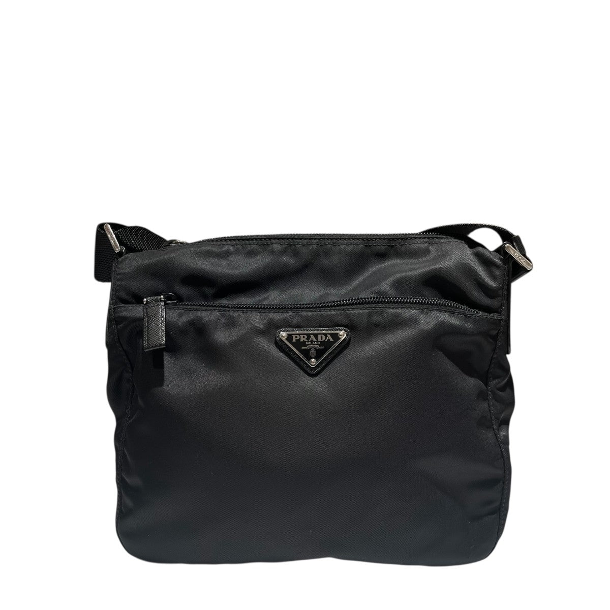 三角プレートショルダーバック