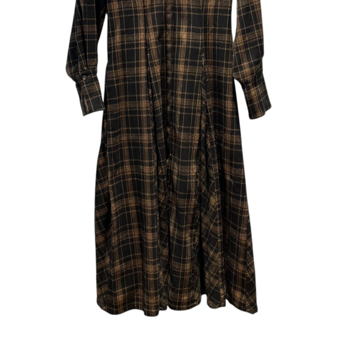 チェックシャツワンピースHLT2009082