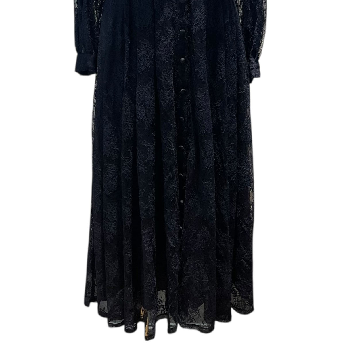 ウエストベルト付レースワンピースHLT2009105