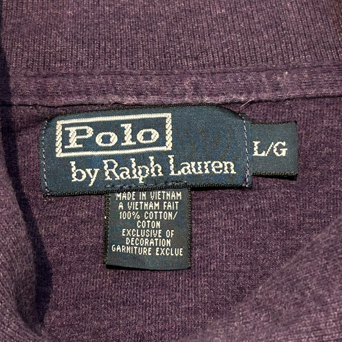 並行品ワンポイントショールカラースウェット