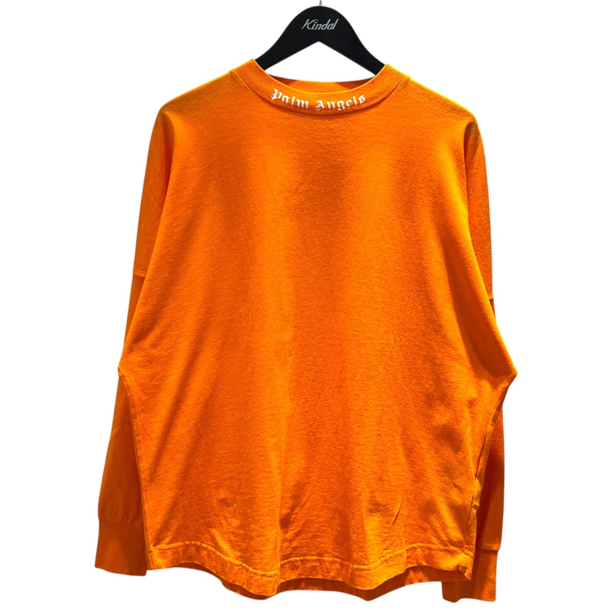 Palm Angels クラシックロゴオーバーロングスリーブＴシャツ長袖カットソーPMAB001S22JER003 古着・中古-1枚目のアイテム画像
