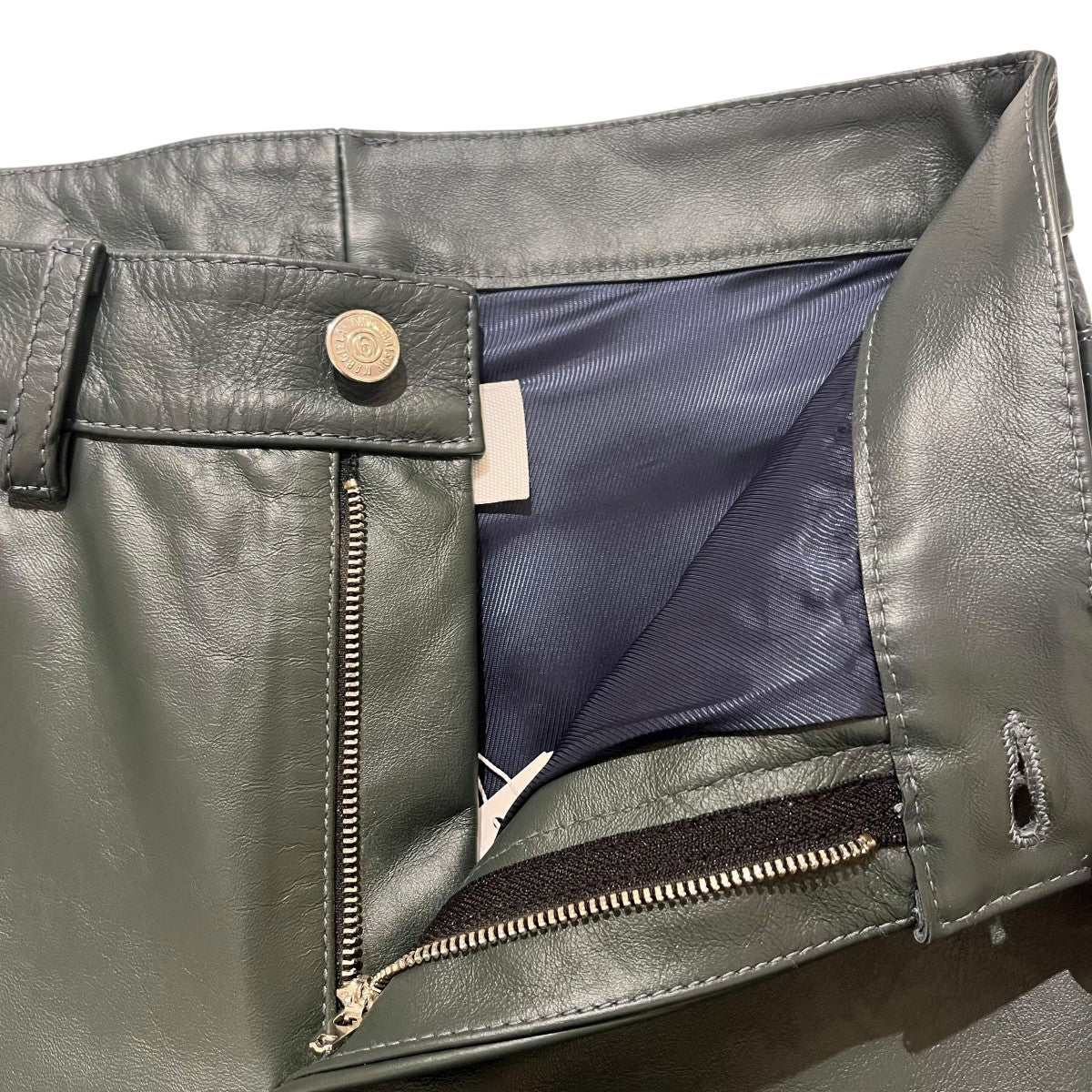 MM6 Maison Margiela(マルタンマルジェラ) レザーパンツS62LB0076