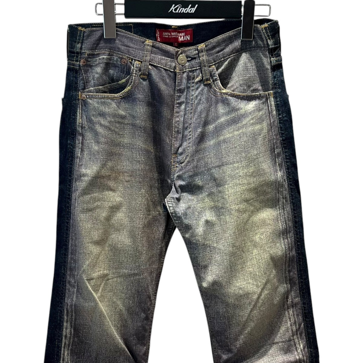 転写デニムパンツWE-P204