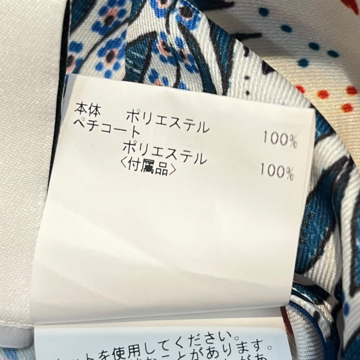 ANAYI(アナイ) ﾎﾞﾀﾆｶﾙﾍﾟｲｽﾞﾘｰﾄﾞﾛｽﾄ ﾜﾝﾋﾟｰｽノースリーブワンピース