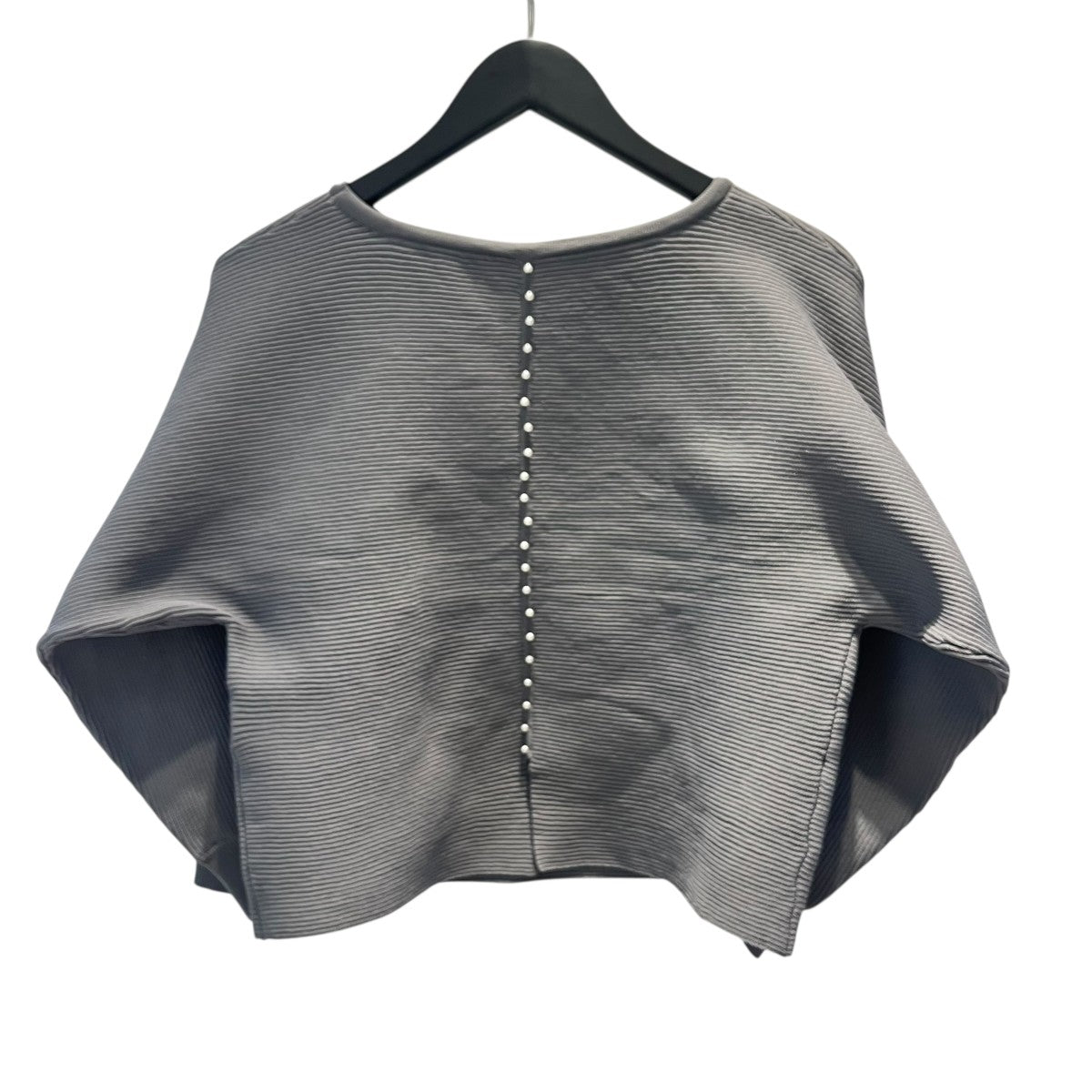 【2024AW】アナイ フラッフィオーバーサイズ プルオーバー38 grey フラッフィオーバーサイズ プルオーバー | ANAYI/アナイ | 三越伊勢丹