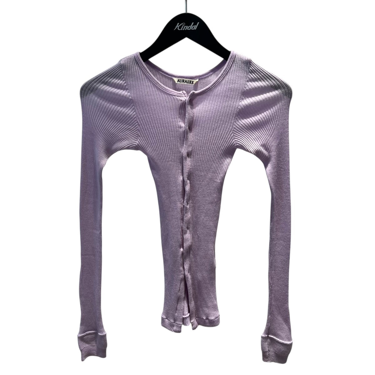 WOOL SOFT RIB CARDIGANカーディガンA24AC03HN