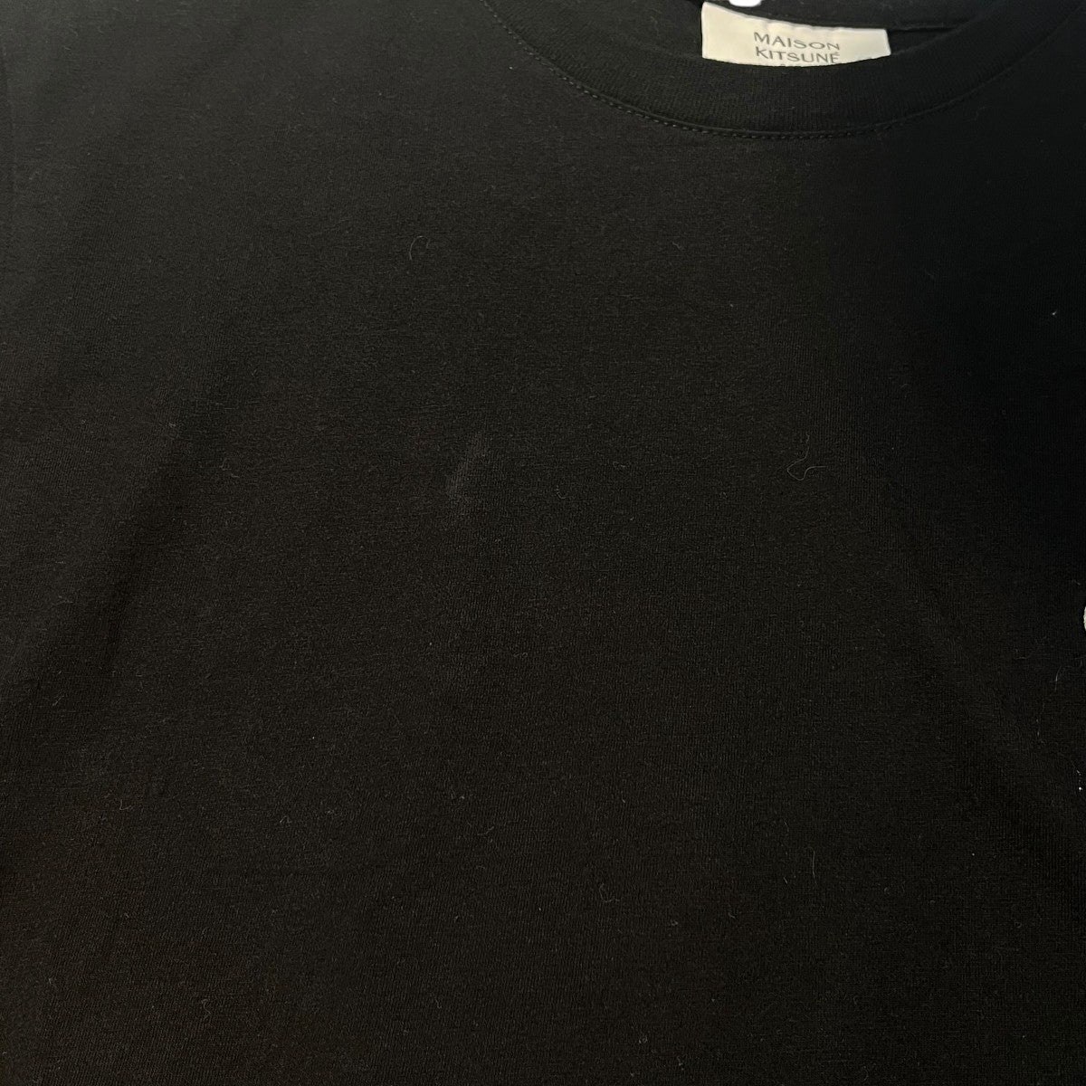 MAISON KITSUNE FOX HEAD PATCH REGULAR TEE SHIRTワンポイントTシャツLM00104KJ0008 古着・中古-4枚目のアイテム画像