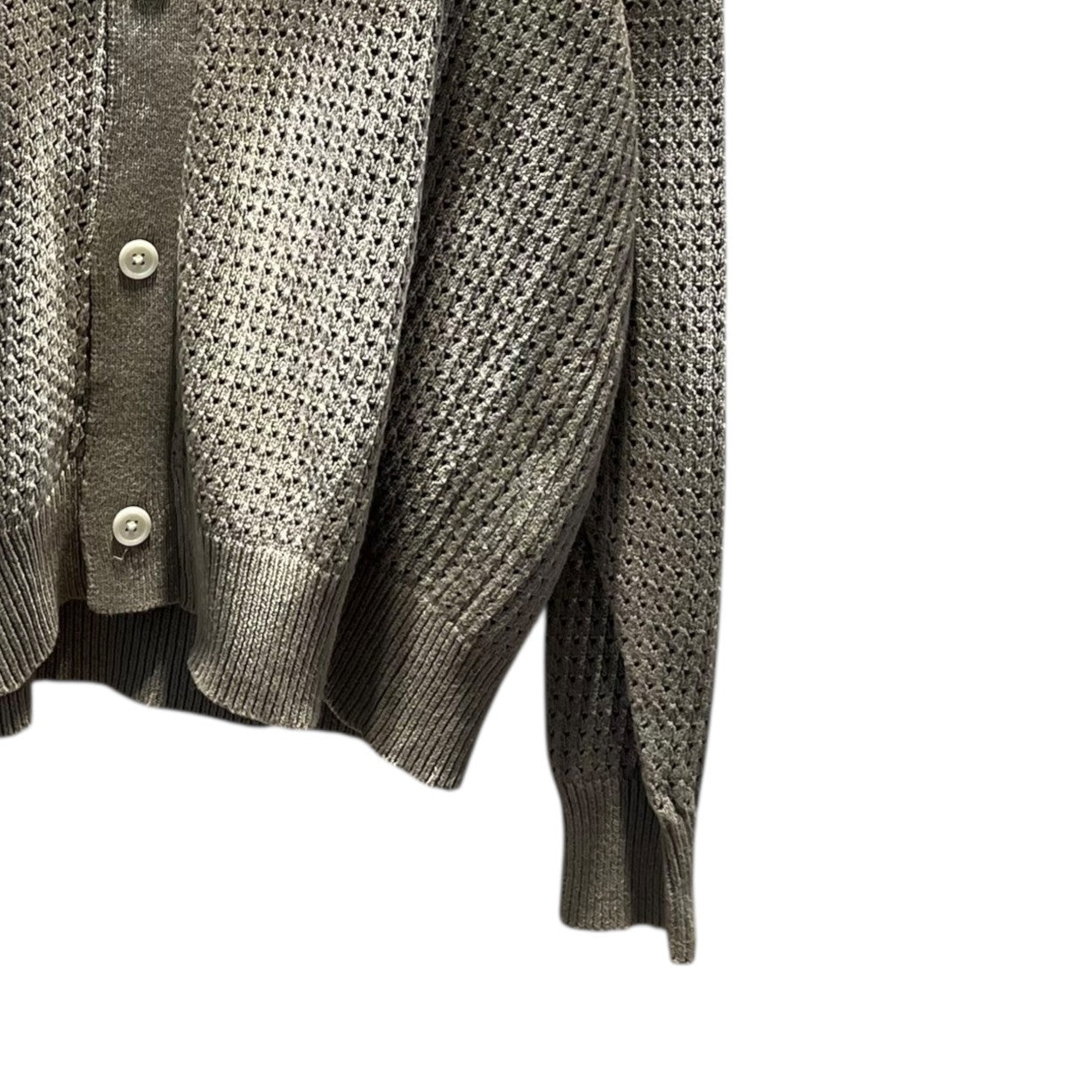 JOURNAL STANDARD ブリーチ柄ニットメッシュカーディガン25080600900010 古着・中古-4枚目のアイテム画像