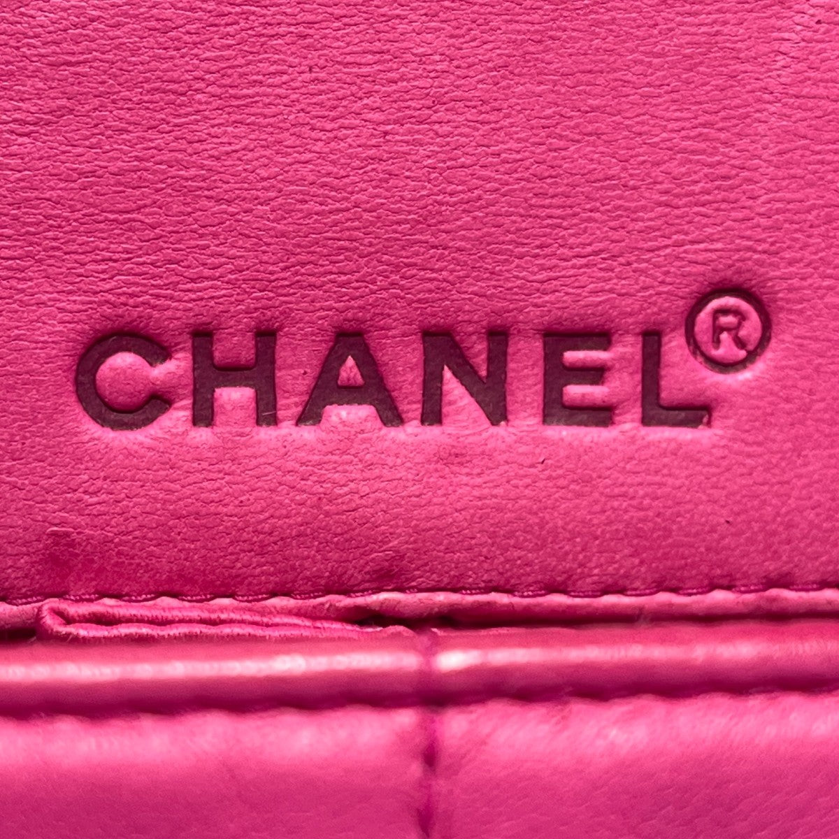 CHANEL(シャネル) チョコバーチェーンショルダーバッグ 631**** ピンク