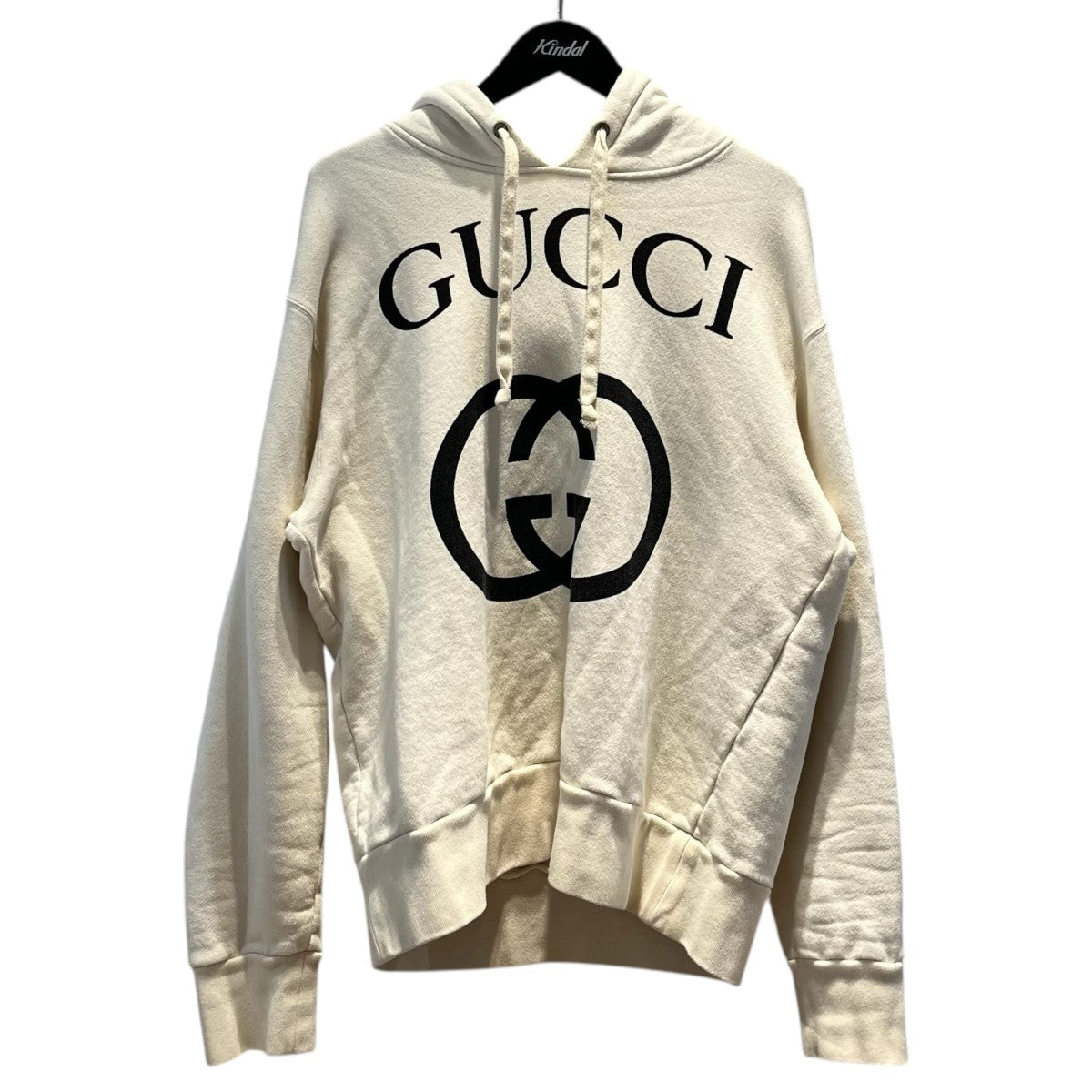 インターロッキングGプルオーバーパーカーロゴプルオーバーパーカー475374-X3Q25