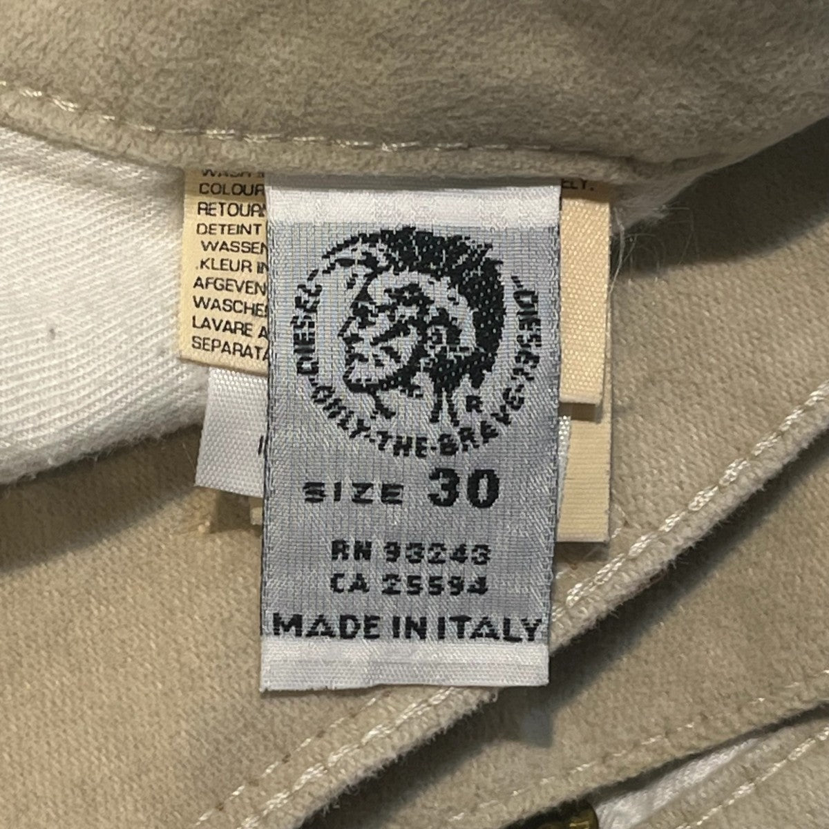 DIESEL パンドラ期無地パンツ 古着・中古-6枚目のアイテム画像