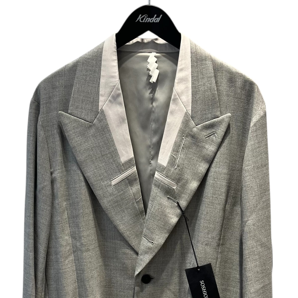 INSIDE LAPEL JACKETテーラードジャケットS23SS08JKT-W