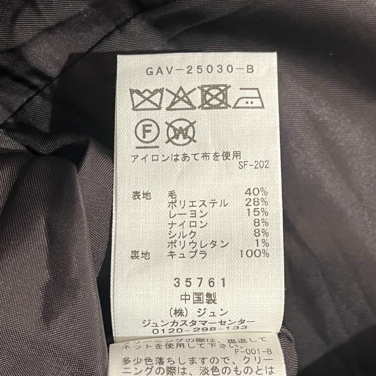 ダブルブレストツイード＆チェックジャケットヘリンボーンダブルジャケットGAV-25030