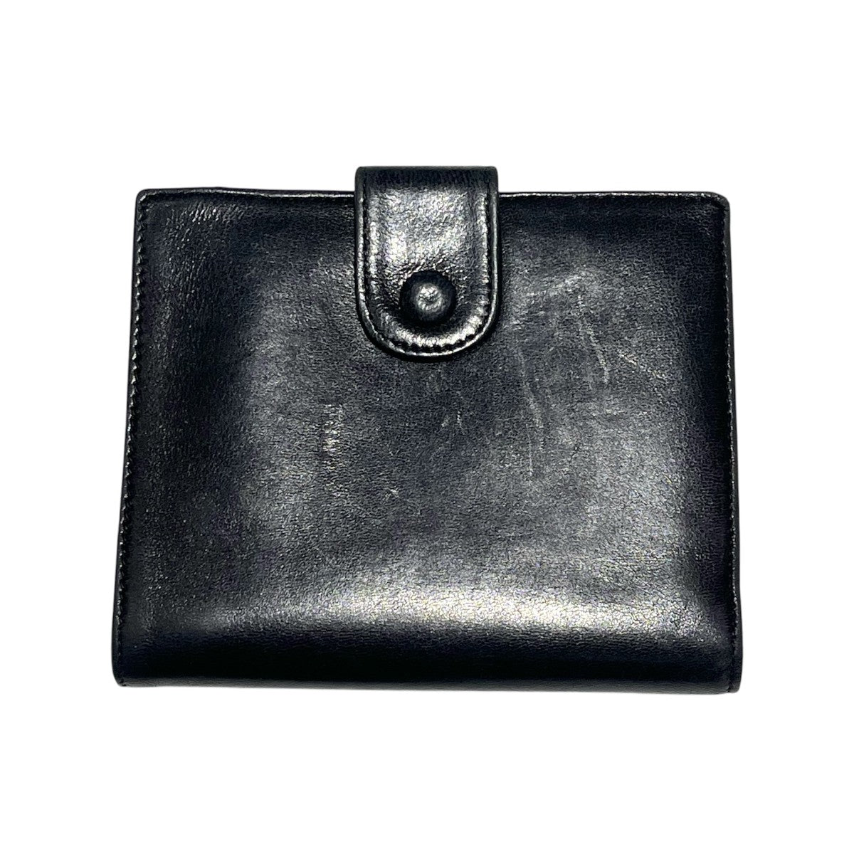 CHANEL デカココマーク ラムスキン 2つ折り財布 古着・中古-3枚目のアイテム画像