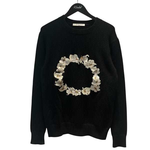 GIVENCHY(ジバンシィ) 刺繍クルーネックニット16S 7369 342 16S 7369